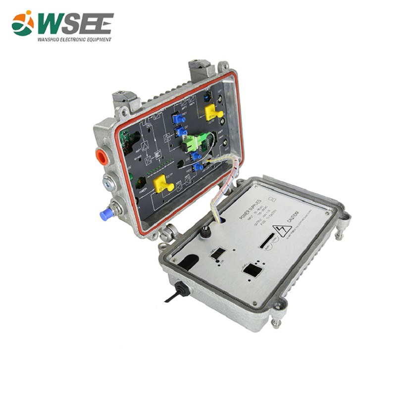 WS-OR409 Four-way Outdoor Optical Receiver with Return Path