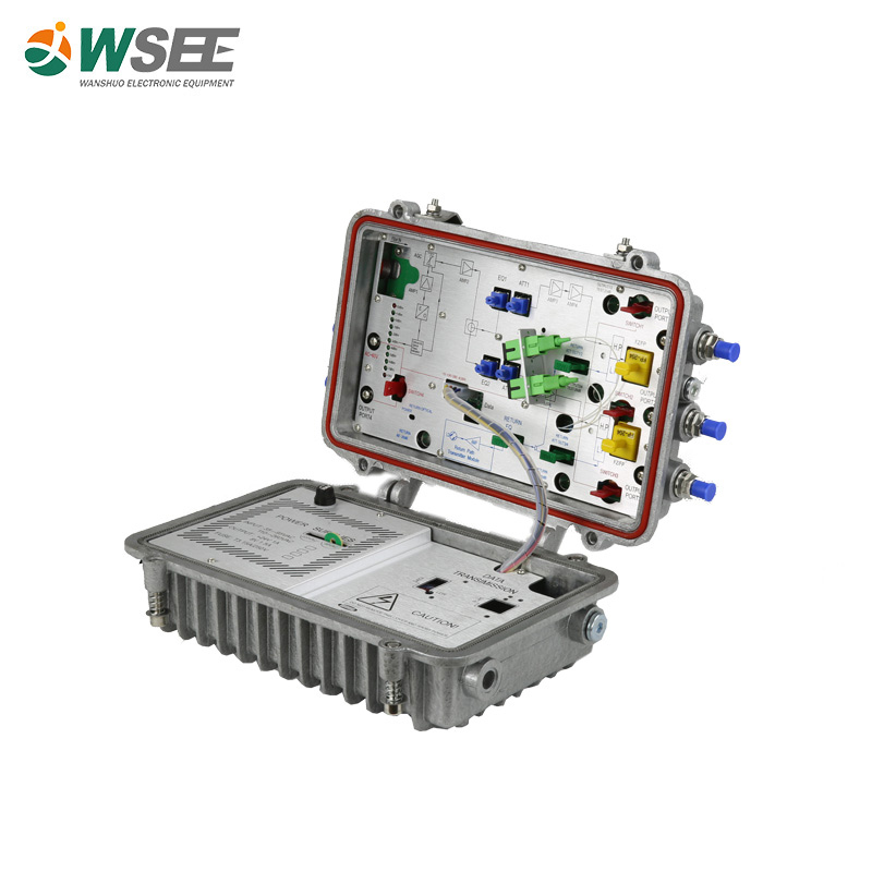 WS-OR719 Four-way Outdoor Optical Receiver with Return Path